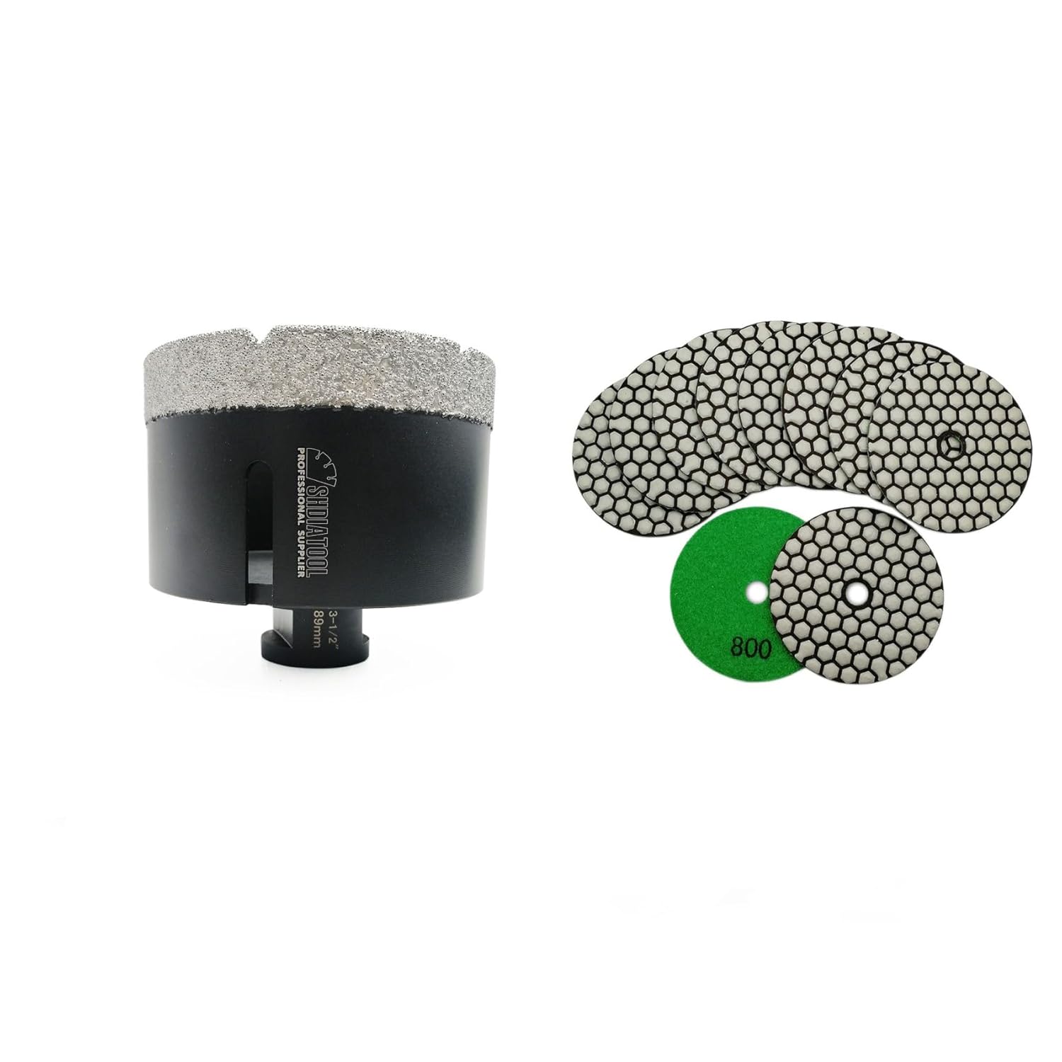 SHDIATOOL Diamond Core Drill Bits for Porcelain Ceramic Tile Marble Brick Vacuum Brazed Hole Saw