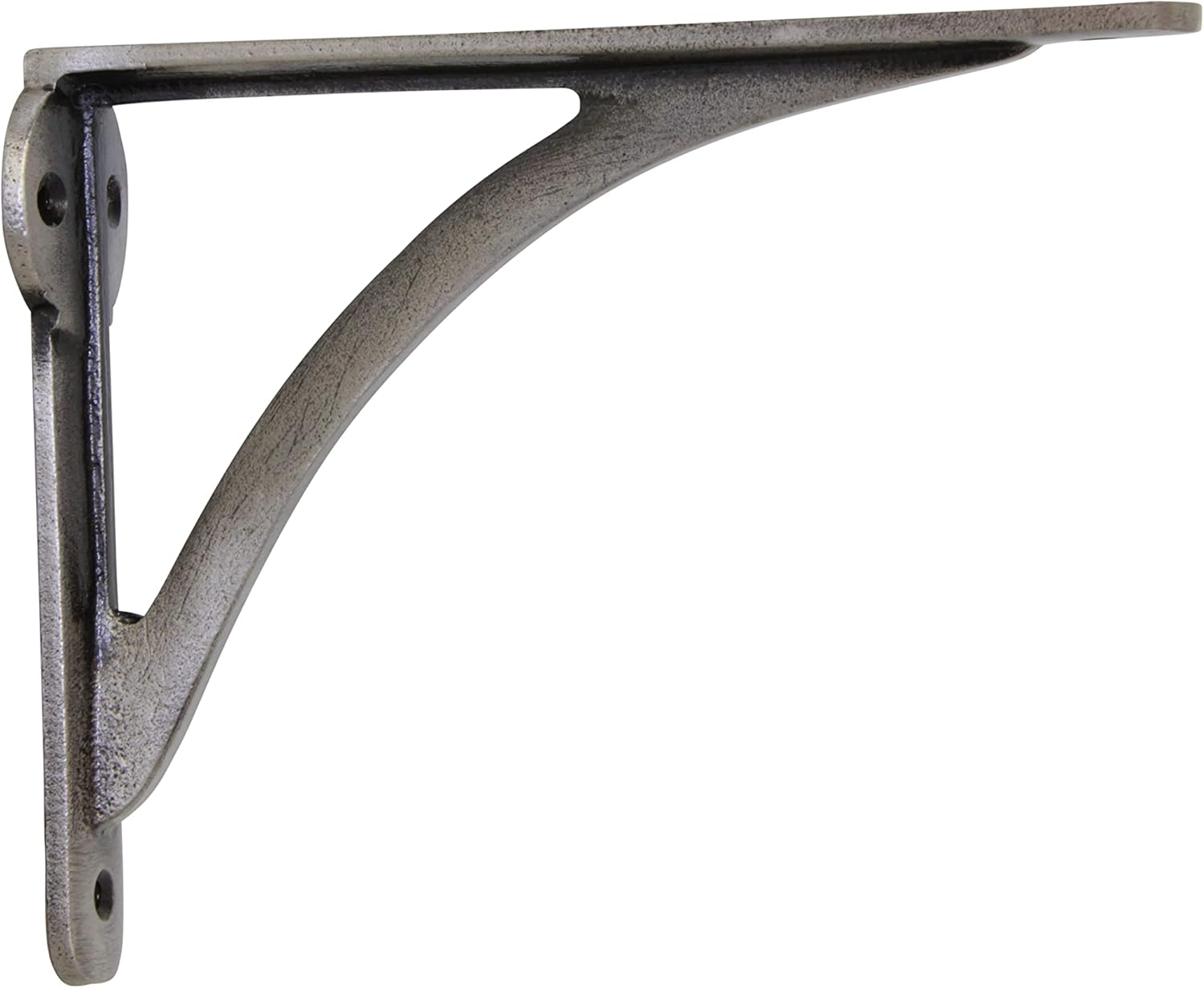 RCH Hardware 8207AN(S) Fancy Decorative Iron Shelf Bracket, Matching Screws Included