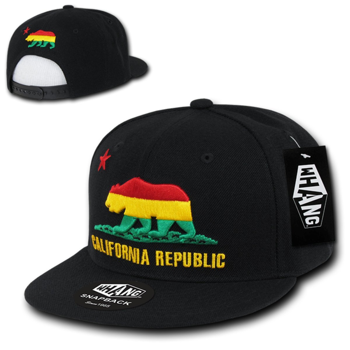 WHANG California Republic Snapbacks