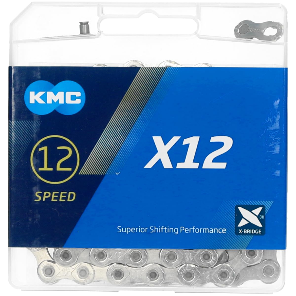 KMC Catena  X12 126 maglie silver grey 12v