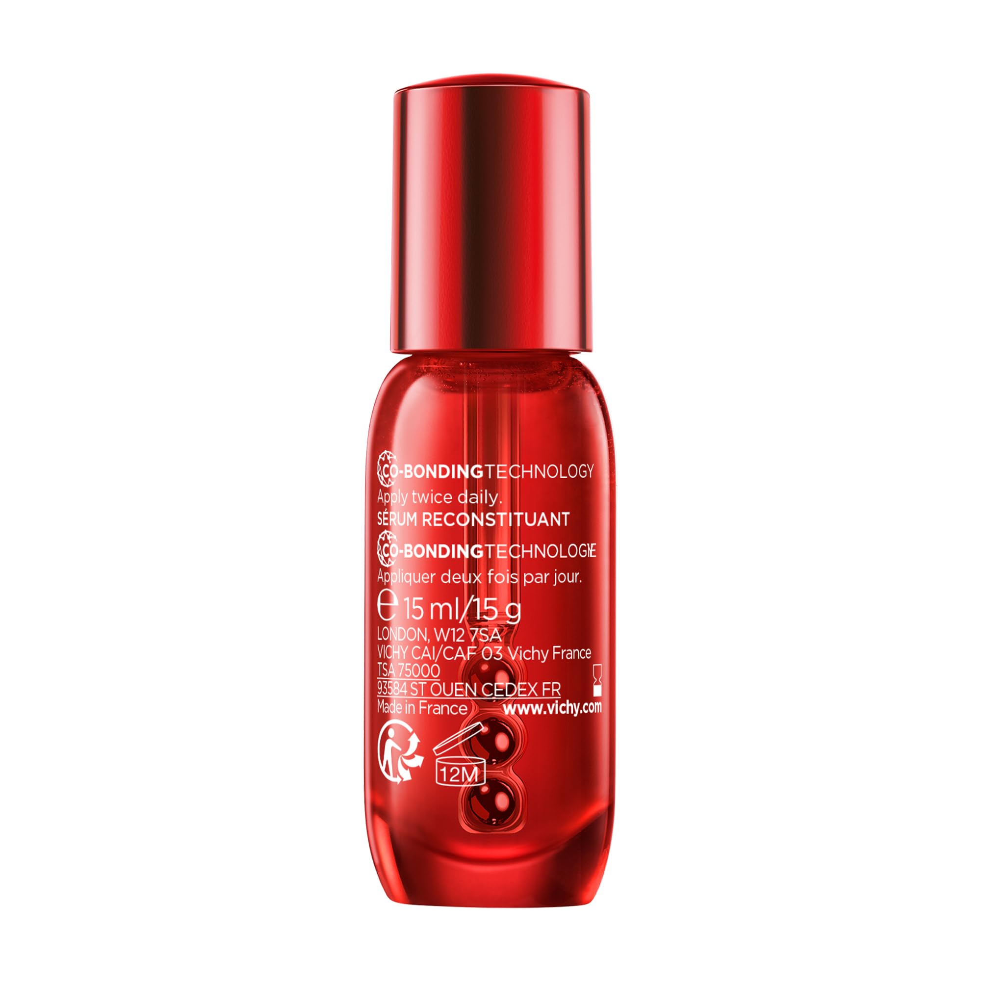Vichy, LiftActiv, Sérum Yeux Anti-Âge, Soin Booster de Collagènes, Anti-Cernes - Rides - Poches, Illumine et Uniformise le Contour des Yeux, Peaux Sensibles et Matures, Collagen Specialist 16, 15 ml