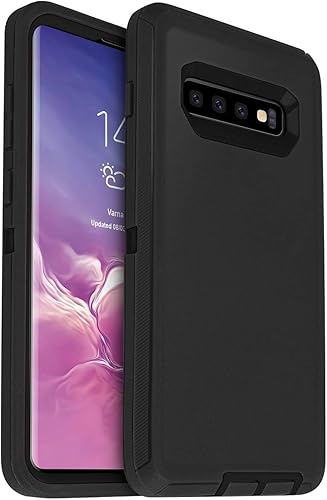 AICase Funda para Galaxy S10 Plus, protección contra caídas, cuerpo completo, resistente, a prueba de golpes, caídas, polvo, capa protectora
