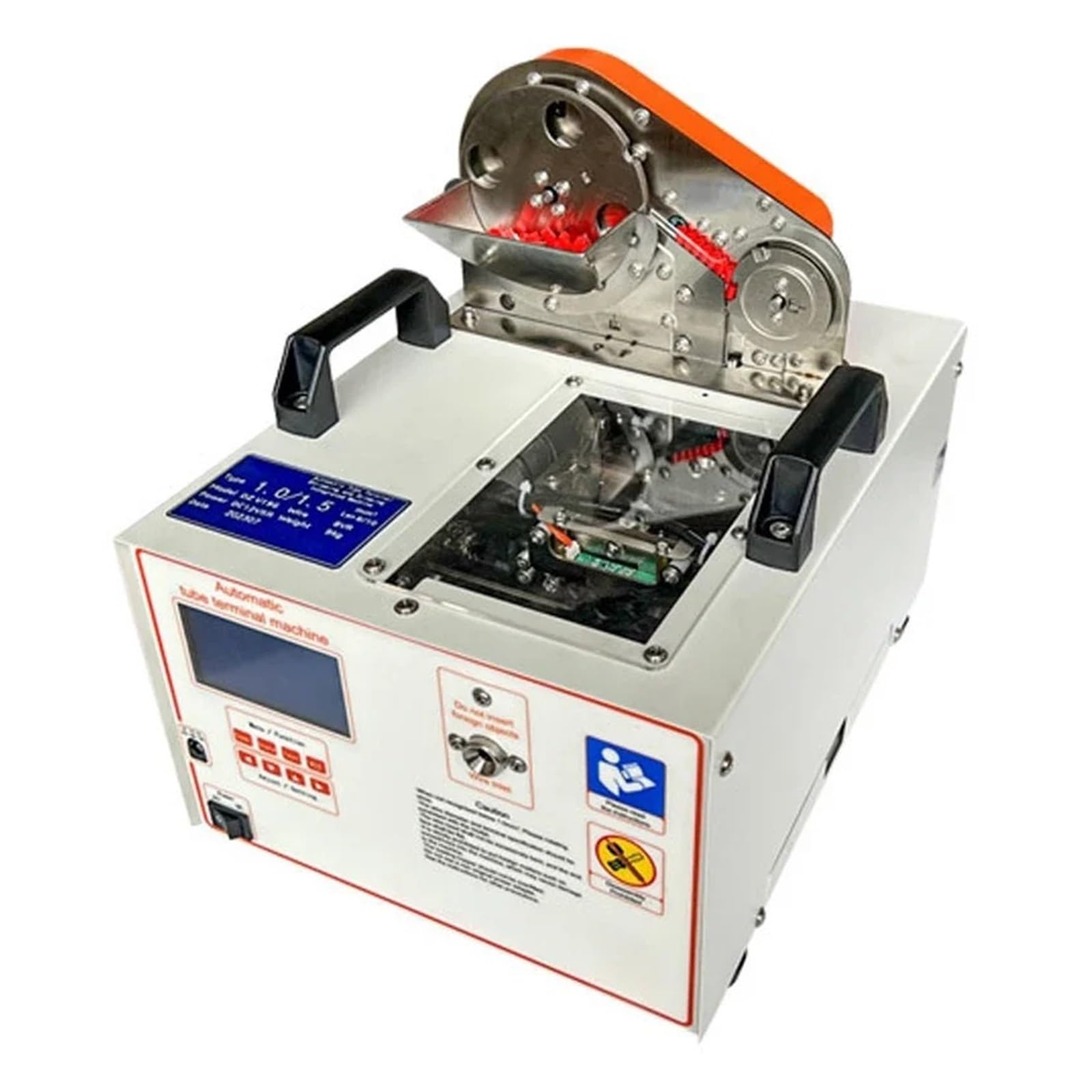 Stripping Terminal Machine 0.5/0.75/1.0/1.5/2.5 Pin Tube Type Playing Crimping Rápido y preciso(BVR 1.0 1.5)