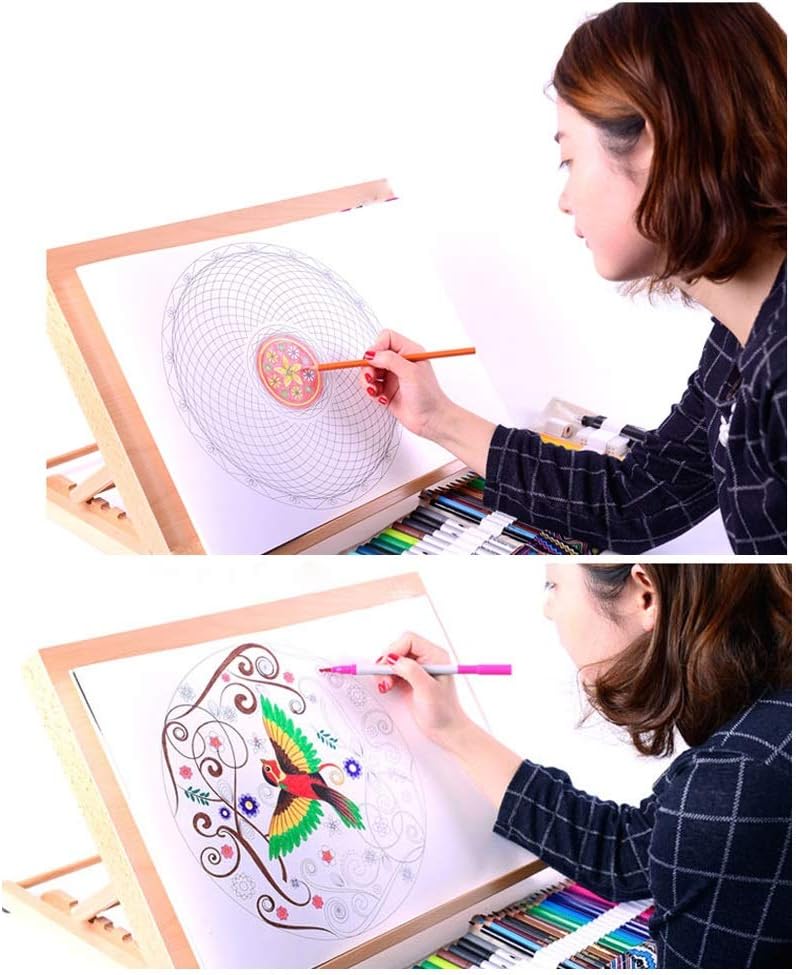 Sketching Painting Display Stand Tablefor Artists A3 Foldable Art Supplies Artists Craft Box (A3)