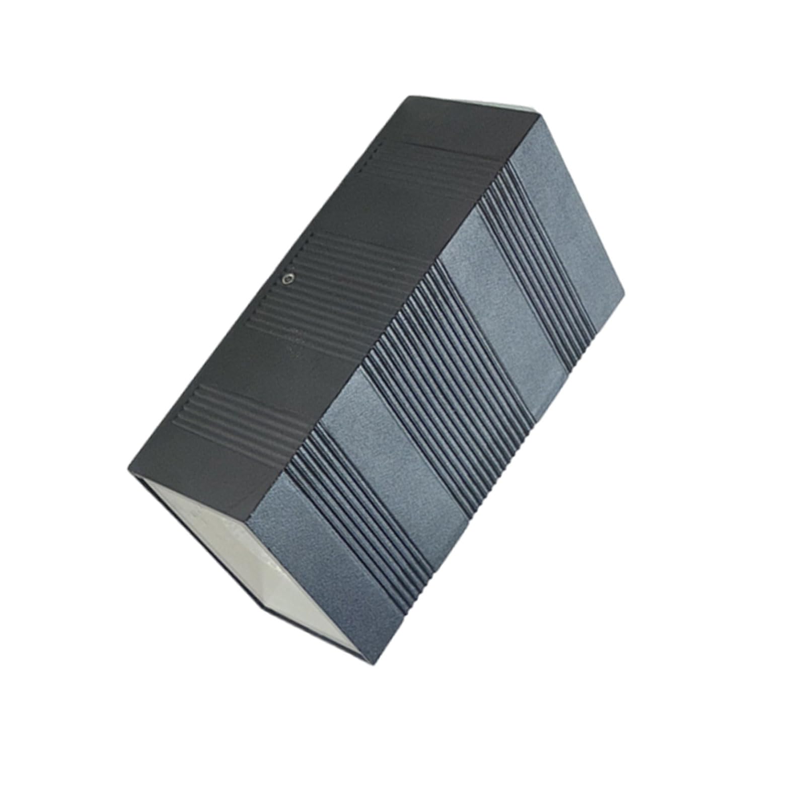 Ejoyous Aplique de Pared Inteligente de Aluminio RGB LED Aplique de Pared 9W Lámpara de Arriba y Abajo Controlada por Aplicación IP65 Montado a Prueba de Lluvia para Sala de Estar Patio Cocina Baño
