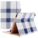 iPad Pro 9.7 Case - ProCase Stand Folio Case Cover for Apple iPad Pro 9.7 Inch 2016, with Multiple Viewing Angles, Document Card Pocket - Plaid