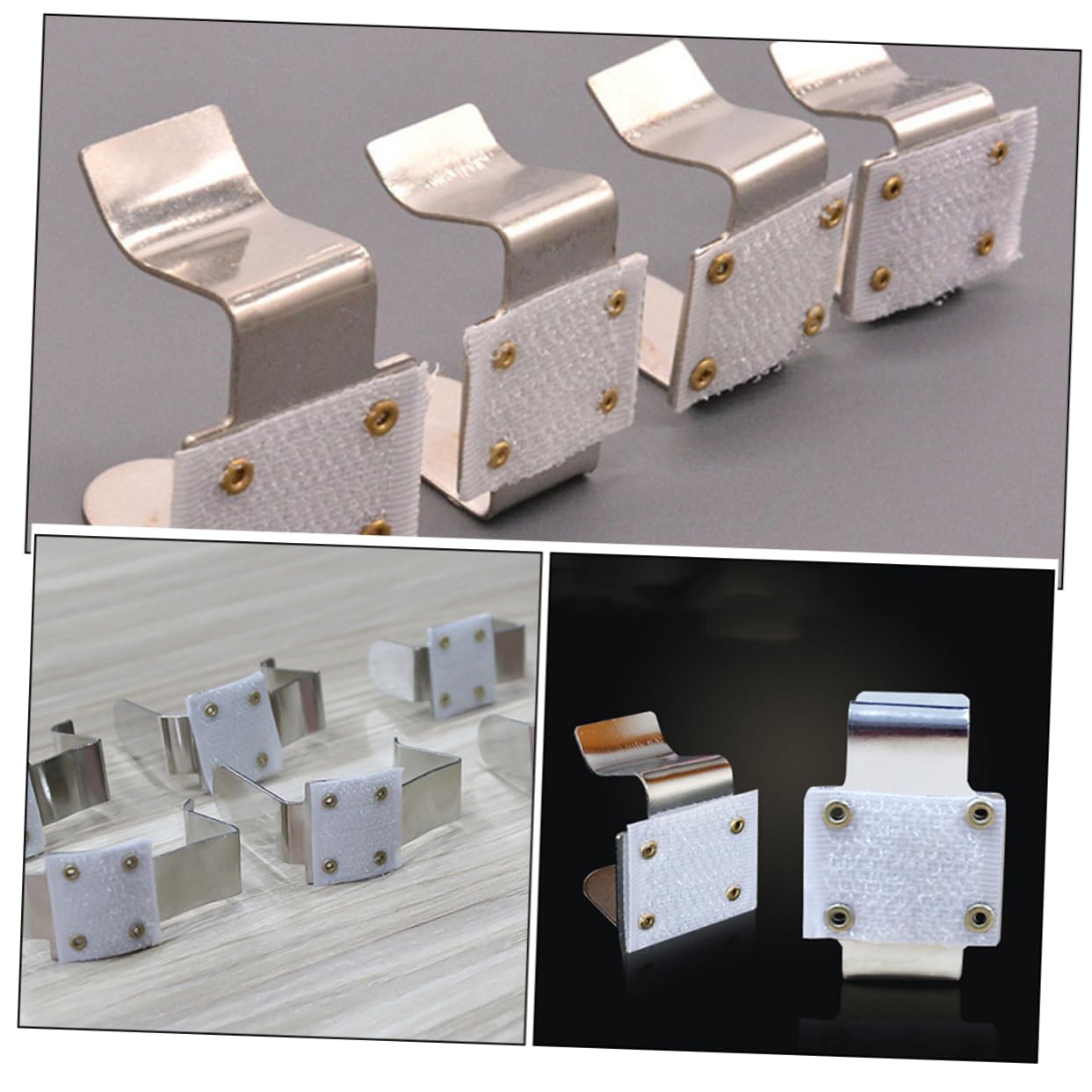 IMIKEYA 60pezzi Clip Tovaglia Metallo Resistente Fermatovaglia per Picnic e Eventi per Tovaglie da Esterno e Interni Sicuro e Pratico per Feste e Matrimonio