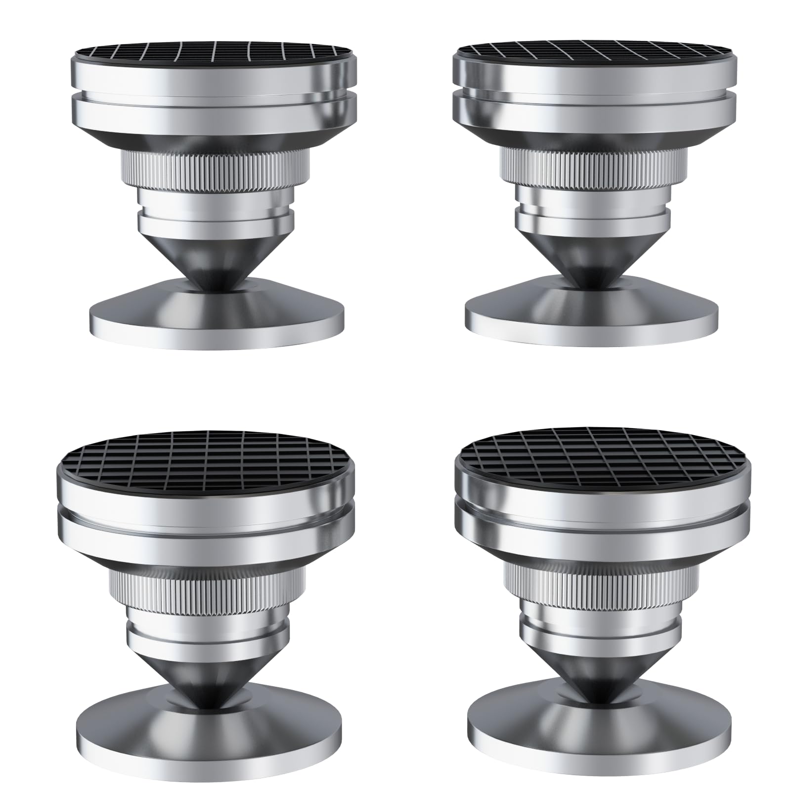 Monosaudio Lot de 4 pics de haut-parleur haut de gamme, pieds d'isolation HiFi, amortisseurs pour platine, caisson de basses, DAC, lecteur CD et amplificateur