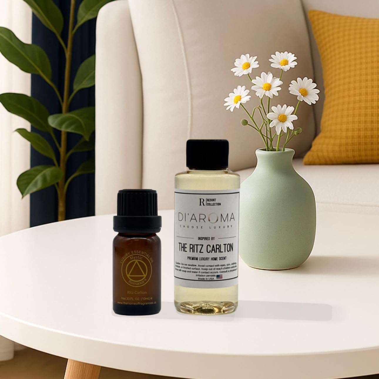 Mystic Romance Hotel Diffuser Oil Inspired by The Ritz Carlton Signature Scent - 2 Fl Oz, 60ml Premium Fragrance Oil for Ultrasonic and Waterless Diffusers and Crafting (60ml, 2 Fl Oz) - Image 3