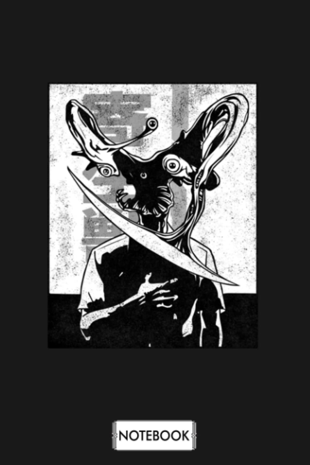 Parasyte Manga Style Planetes Notebook: Matte Finish Cover, Diary, Planner, Journal, Lined College Ruled Paper, 6x9 120 Pages