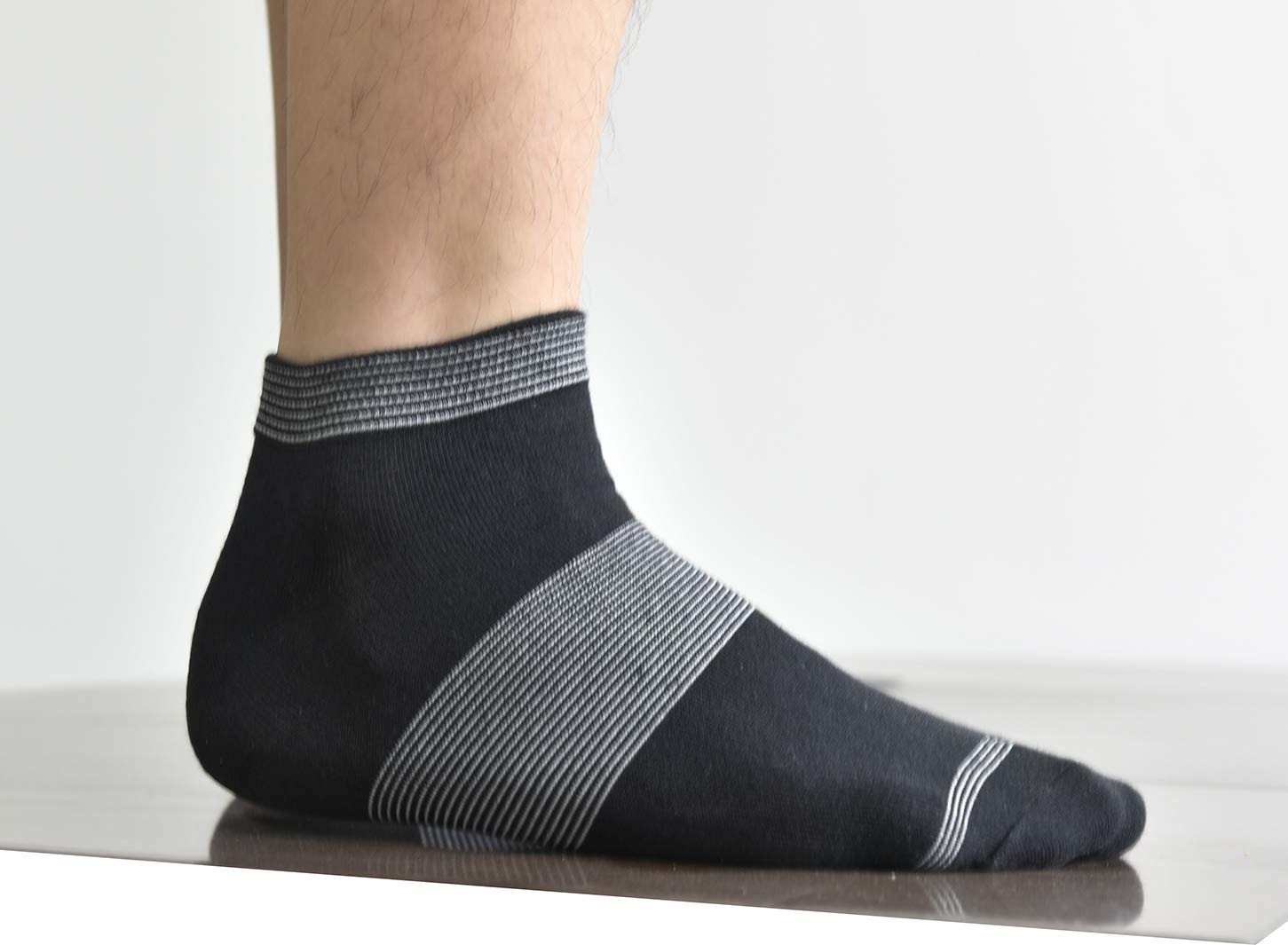 Socks Men's Ankle Short Socks Sports Socks Gift Box 6 Feet Set 100% Cotton socks [LINIDI]