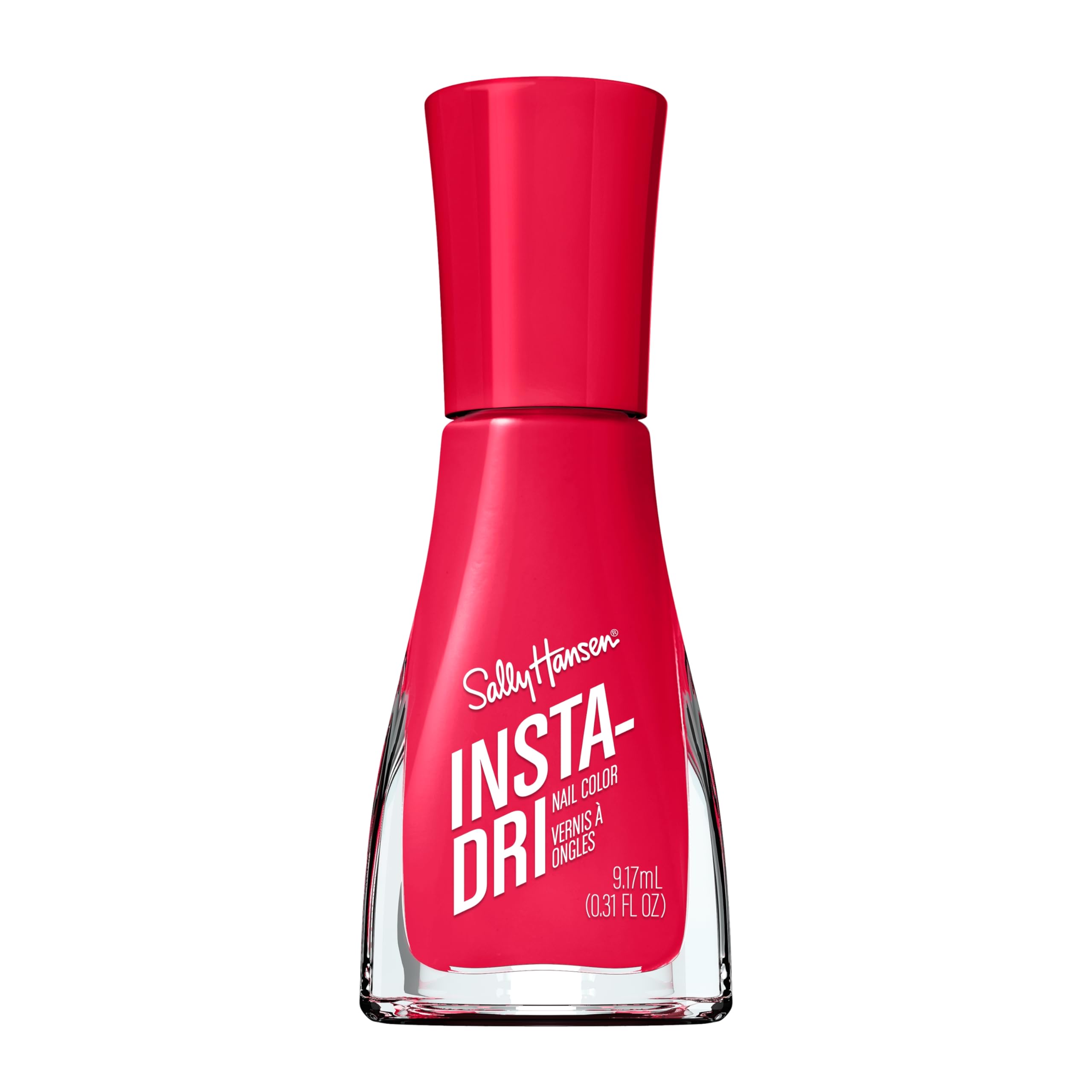 Sally Hansen Insta Dri Crimson Crush Fast Drying Vegan Formula Long Lasting Colour 10ml