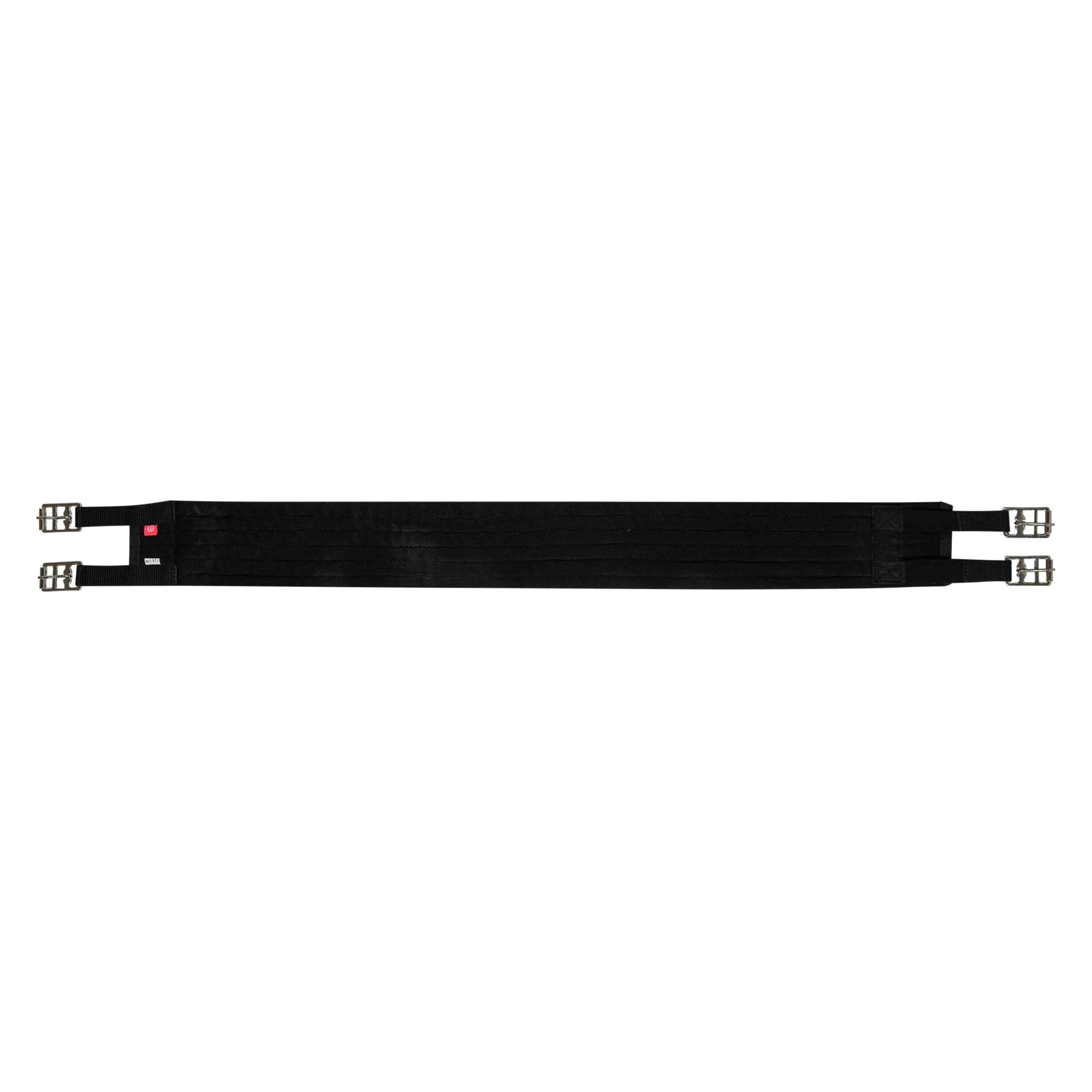 Imperial Riding IRHCore Long Strap with Elastic, Polypropylene Fabric Strap with Roller Buckles, Black, 100 cm