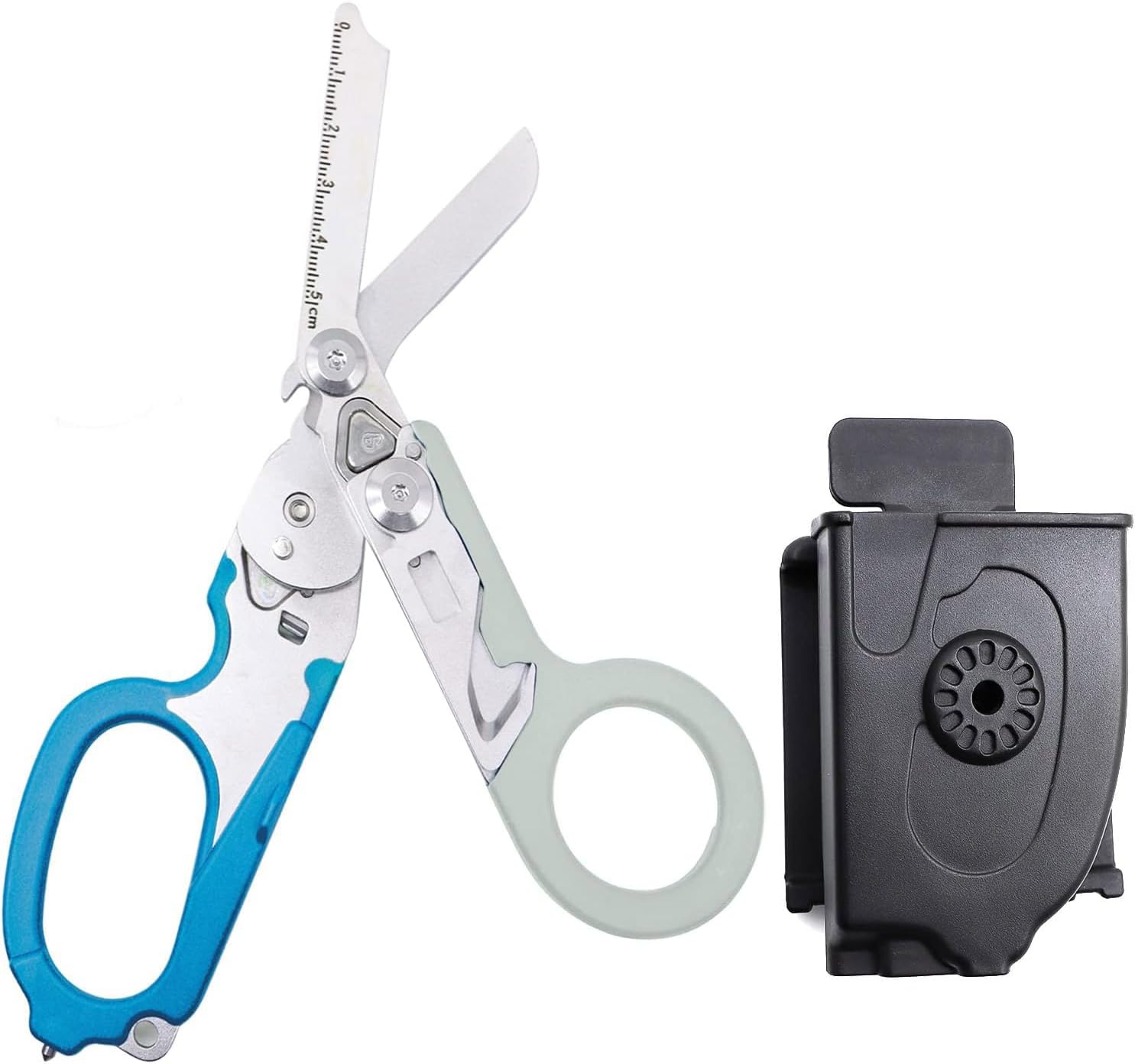 Emergency Response Shears - Foldable Rescue Scissors with Holster