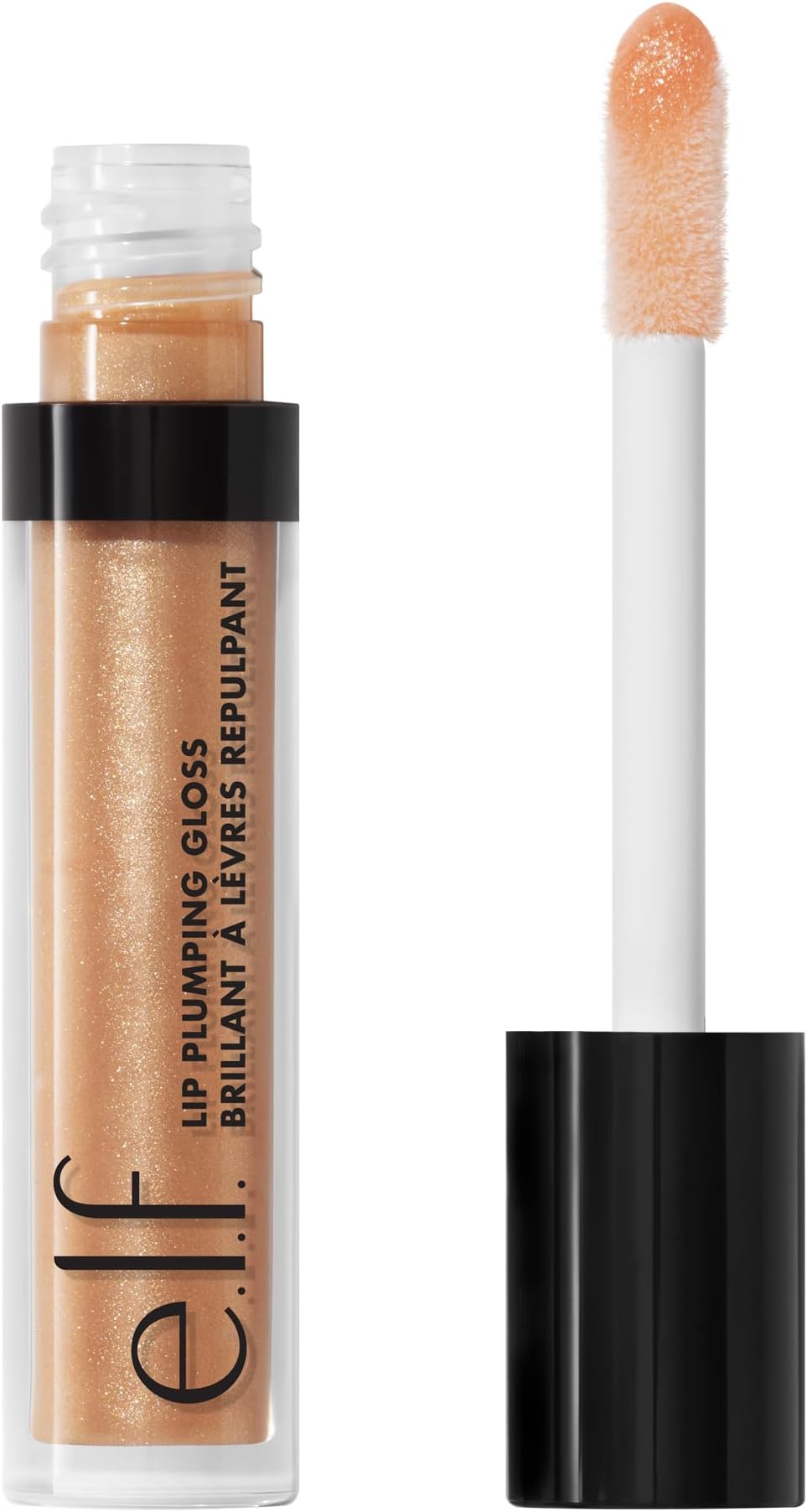 e.l.f. Cosmetics Lip Plumping Gloss, Glossy Finish, 9 Ounce - Champagne Glam