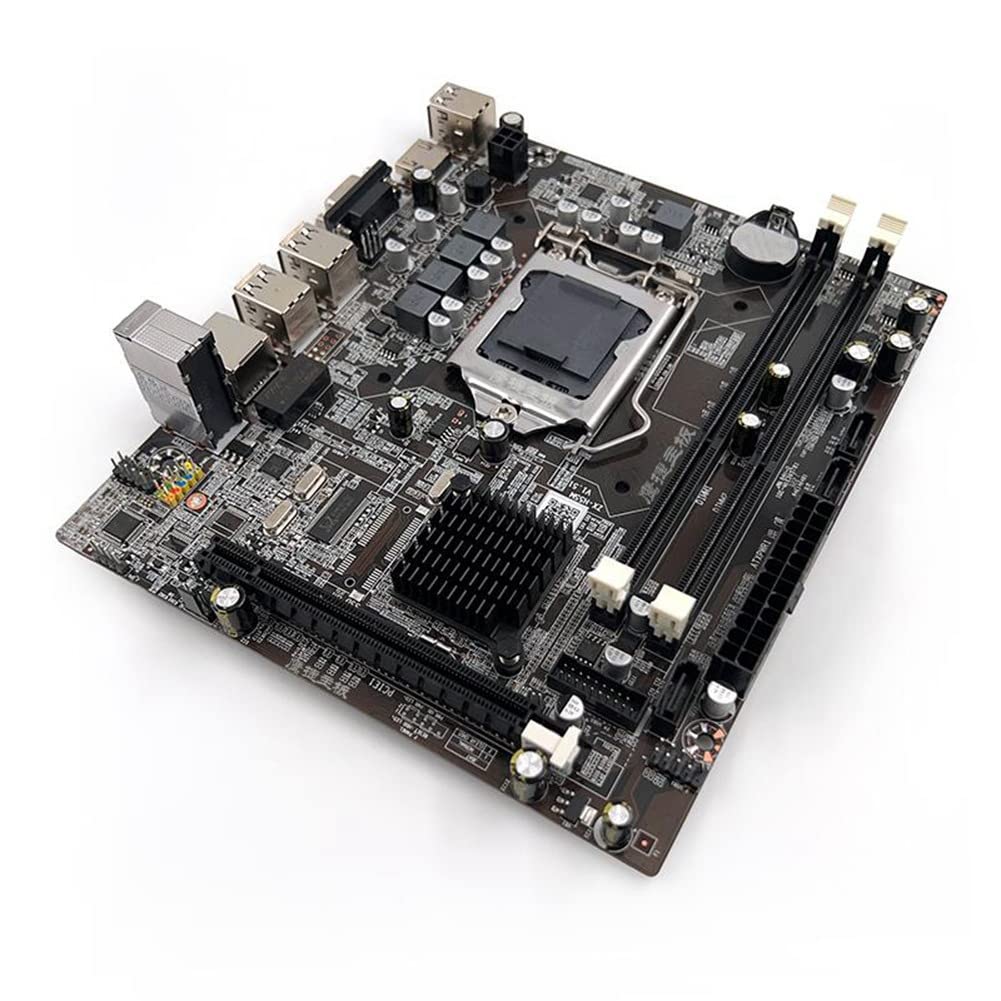 Accessoires électroniques Carte mère H55 LGA 1156 prend en charge I3 530 I5 760 CPU Ddr3 mémoire RAM ordinateur de bureau carte mère Appareils électroniques
