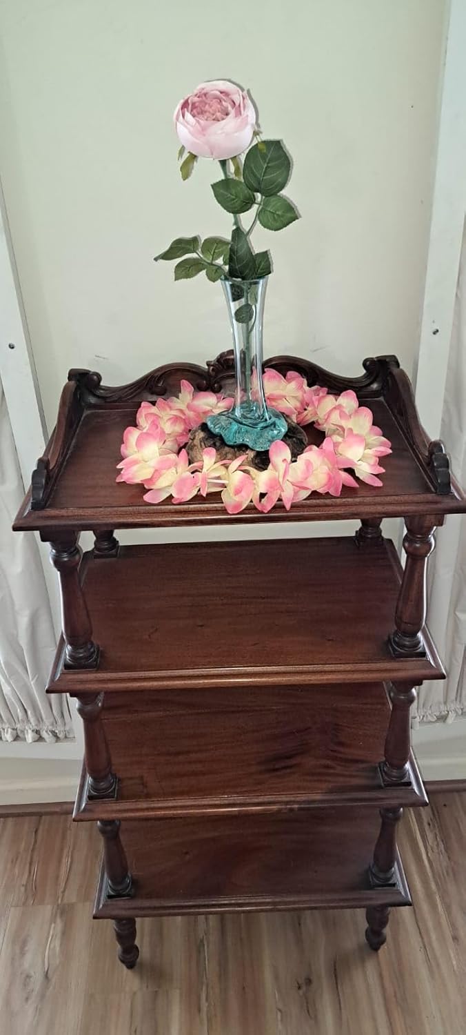 Rose Drift Vase - a Sculptural Accent from Bali Elegant Decoration from Exotic Bali, Tropical Home Decor