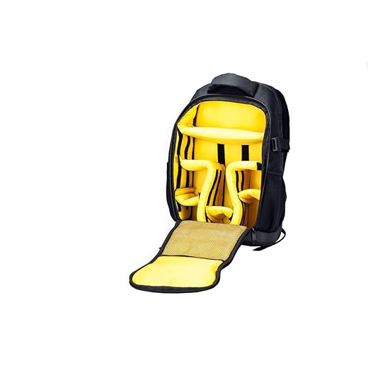 Mochila Fotográfica Fuzy II DSLR Note Tripé - Crazy Bolsas