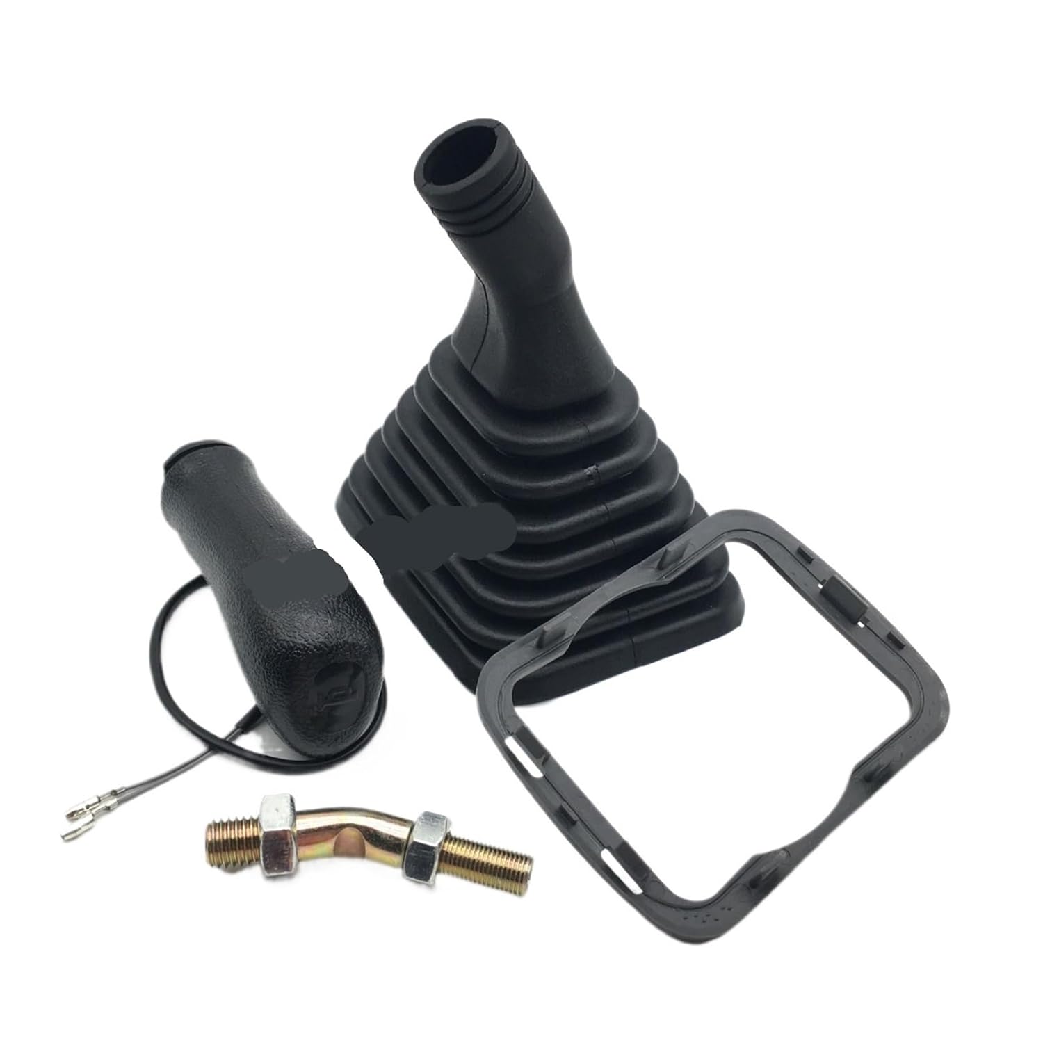 YQQEWI 1pcs Excavator parts for SY60 75 135 205 215 235-8-9 joystick dust jacket assembly(Trumpet-1set)