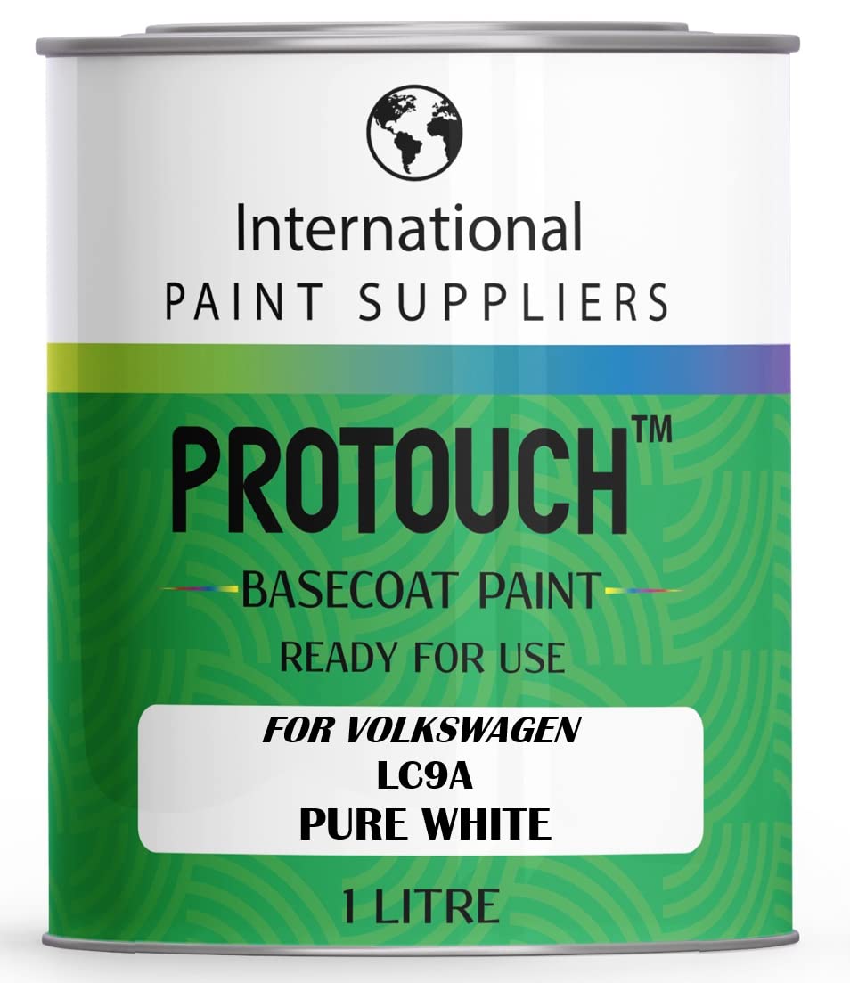 PROTOUCH PER VOLKSWAGEN LC9A PURE WHITE BASECOAT RFU PRONTO ALL'USO DILUATO VERNICE AUTO 1 L