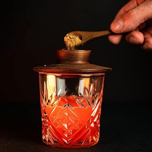 Miniatura 6 de Chips para ahumar hierbas y especias para ahumador de cóctel, paquete de 6 latas de 4 onzas. Canela, romero, tomillo, cáscara de pomelo, lavanda,