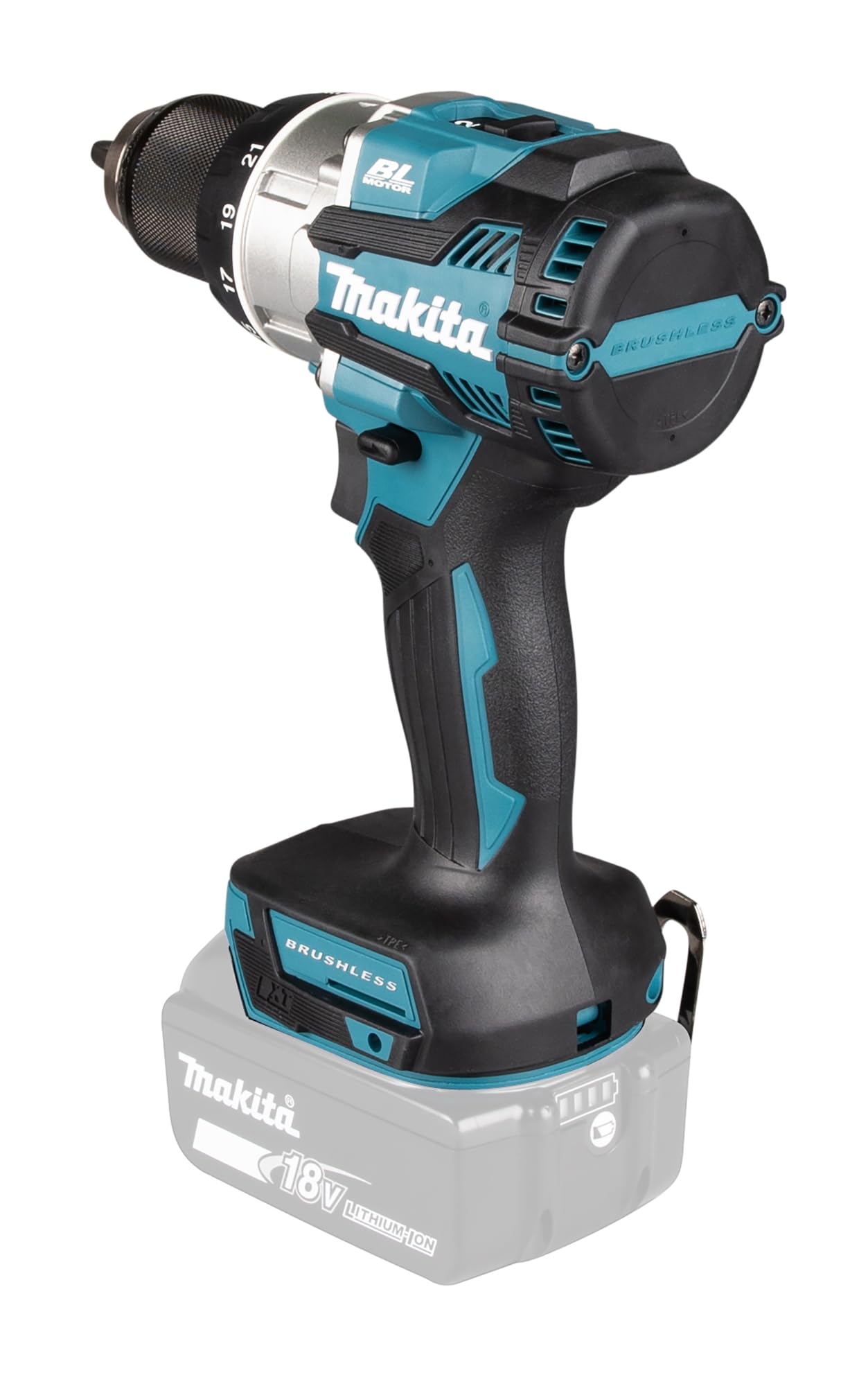 Makita DDF489Z 18V Li-Ion LXT Brushless 13mm Trapano avvitatore - Batterie e caricabatterie non inclusi