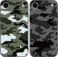 Vista 58 de Paquete de 2 Fundas Lindas y Geniales de Estrellas Negras para iPhone 7/8 / SE 2020 / SE 2022 de 4.7 Pulgadas, Funda Estética, Antiarañazos