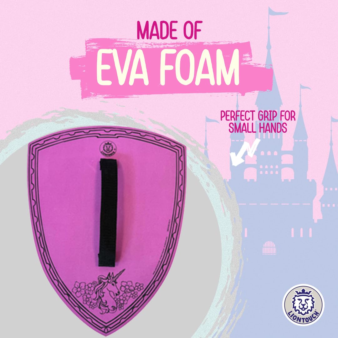 Liontouch - Unicorn Princess Shield For Girls - 3-6 years, Pink, 34,3 cm x 26,4 cm - Image 3