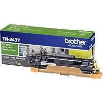 Brother TN243Y | Toner originale | Colore Giallo | fino a 1000 pagine | per stampanti DCPL3550CDW,  HLL3210CW,  HLL3230CDW,  HLL3270CDW,  MFCL3730CDN,  MFCL3750CDW,  MFCL3770CDW