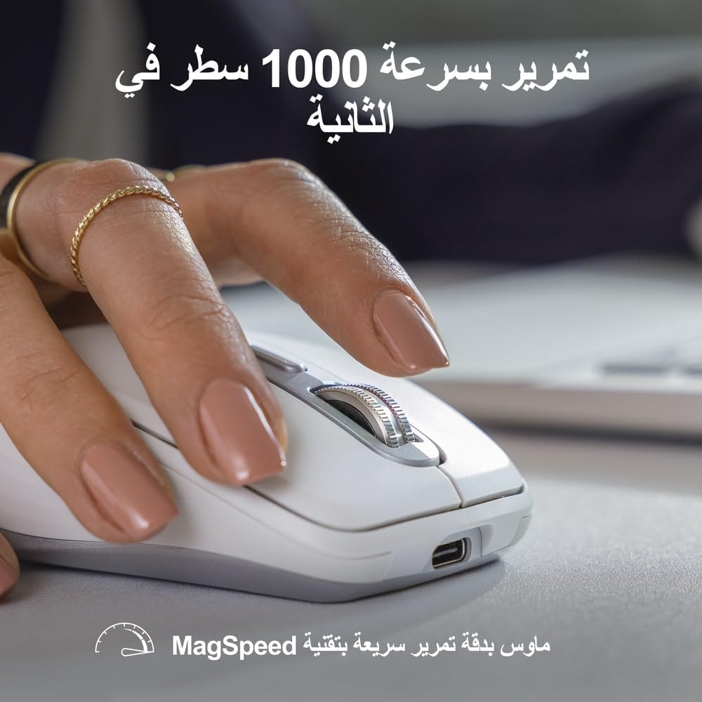Logitech MX Anywhere 3S Mouse Right-Hand RF Wireless +, W128485195 (Right-Hand RF Wireless + Bluetooth Laser 8000 DPI)