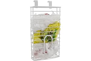 Keep Your Cabinet Plastic Bag Tidy and Orderly with Home Basics Plastic Bag Organizer