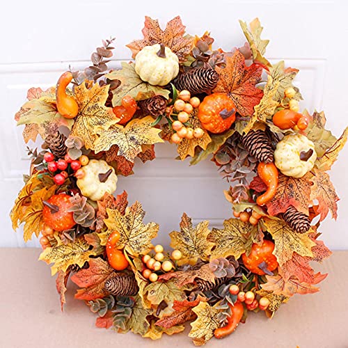 Couronne d'automne pour porte entrée : retrouvez la chaleur des souvenirs en famille