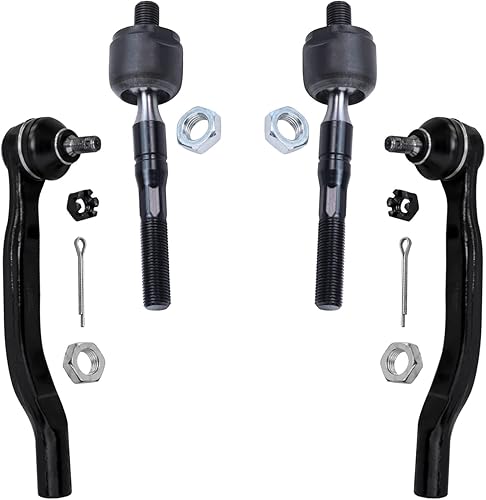 Miniatura 83 de Detroit Axle - 4 barras de acoplamiento delanteras para Chevrolet Trailblazer GMC Envoy 2002-2009 2003 2004 2005 2006 2007 2008 Reemplazo de