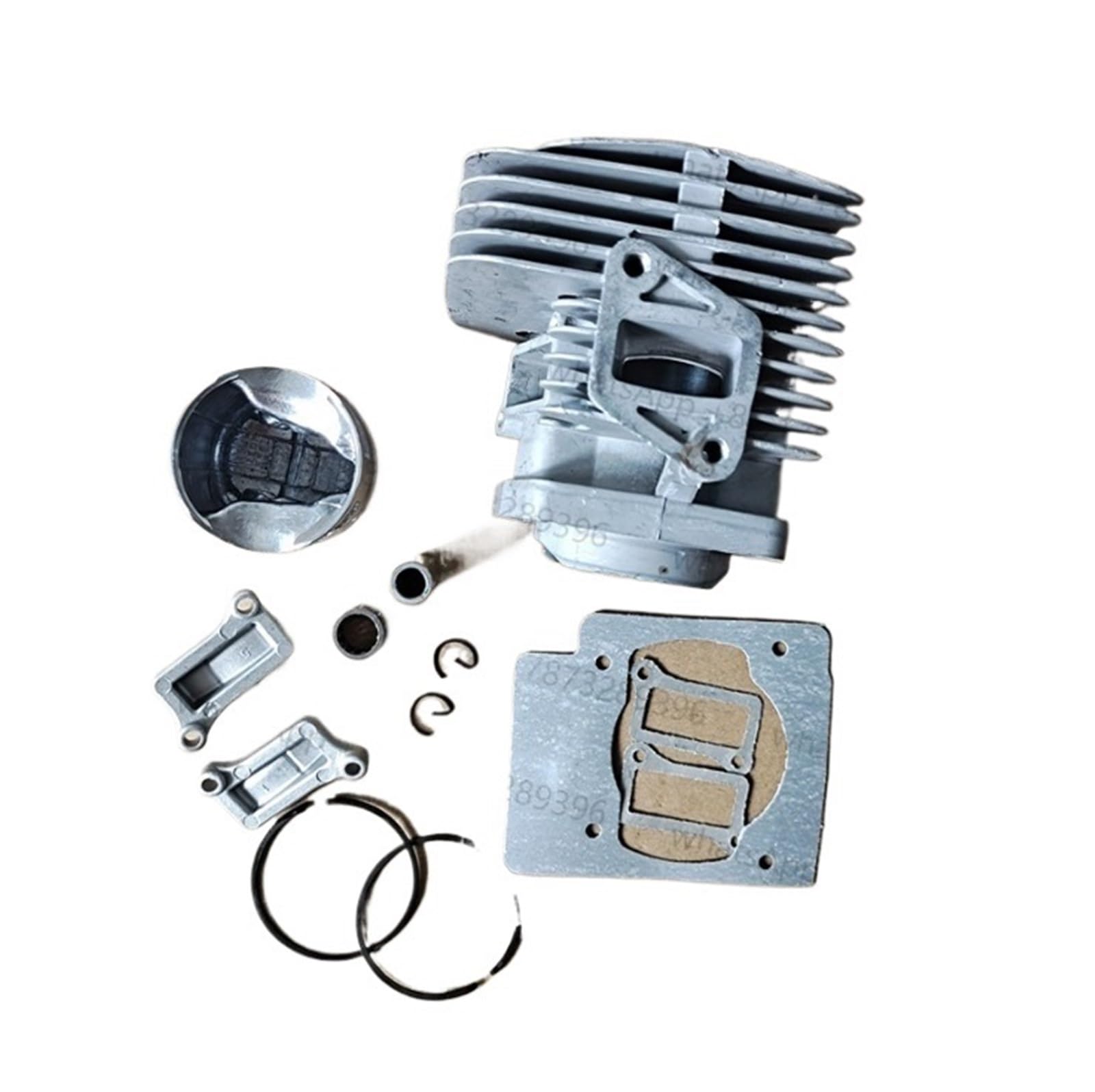 Compatible con soplador de mochila Jonsered BB2280 577424001, kit de junta de rodillo de aguja, pasador de anillo de pistón de cilindro de 51 mm