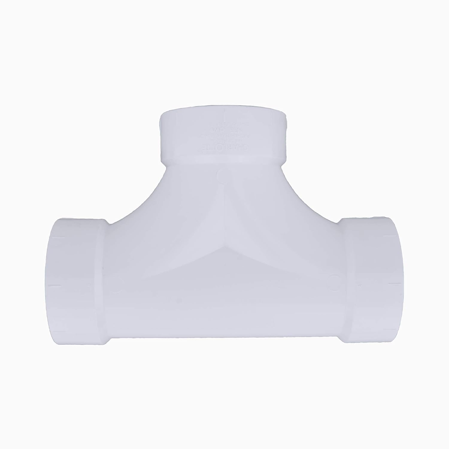 CHARLOTTE PIPE 4 DWV Two-Way CLEANOUT DWV (Drain, Waste and Vent) (1 Unit Piece)