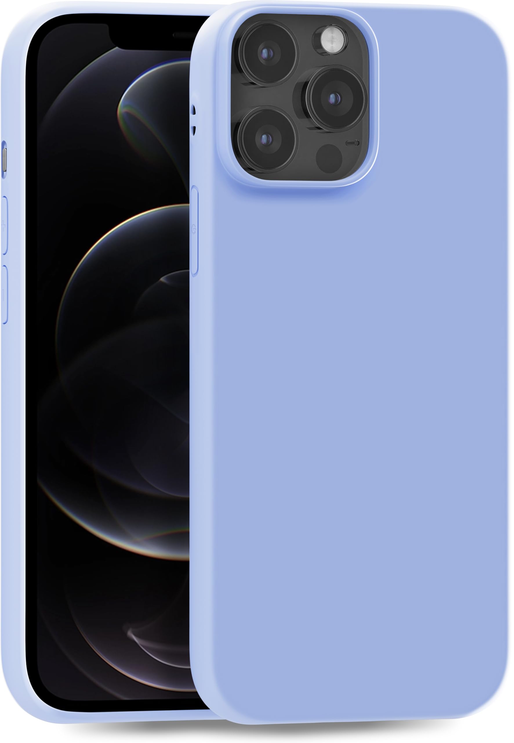 MyGadget Cover per iPhone 12 Pro Max - Custodia Protettiva in Silicone Morbido – Case TPU Flessibile - Ultra Protezione Antiurto & Antigraffio - Bianco