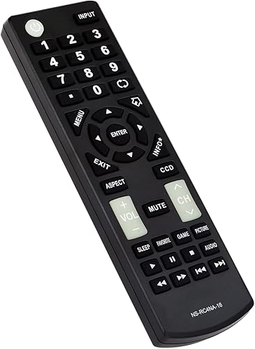 Miniatura 2 de NS-RC4NA-16 - Control remoto de repuesto compatible con Insignia TV NS-19D220MX16 NS-39D220NA16 NS-19D220NA16 NS-43D420NA16 NS-50D420MX16