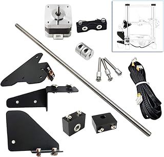 ENOMAKER Ender 3 Dual Z Upgrade Kit,Dual Z Stepper Motor Lead Screw Rod with Metal Power Supply Holder,Upgrade Stability 3D Printer Accessories for Creality Ender 3,Ender 3 Pro,Ender 3 V2