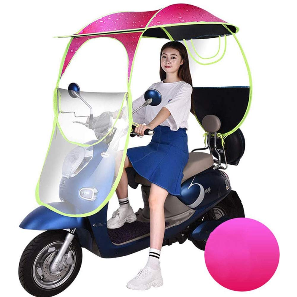 Universal Car Motor Scooter Parasol Mobility Sun Shade Osłona przeciwdeszczowa Wodoodporna, skuter składany Mobility Scooter Baldachim, B
