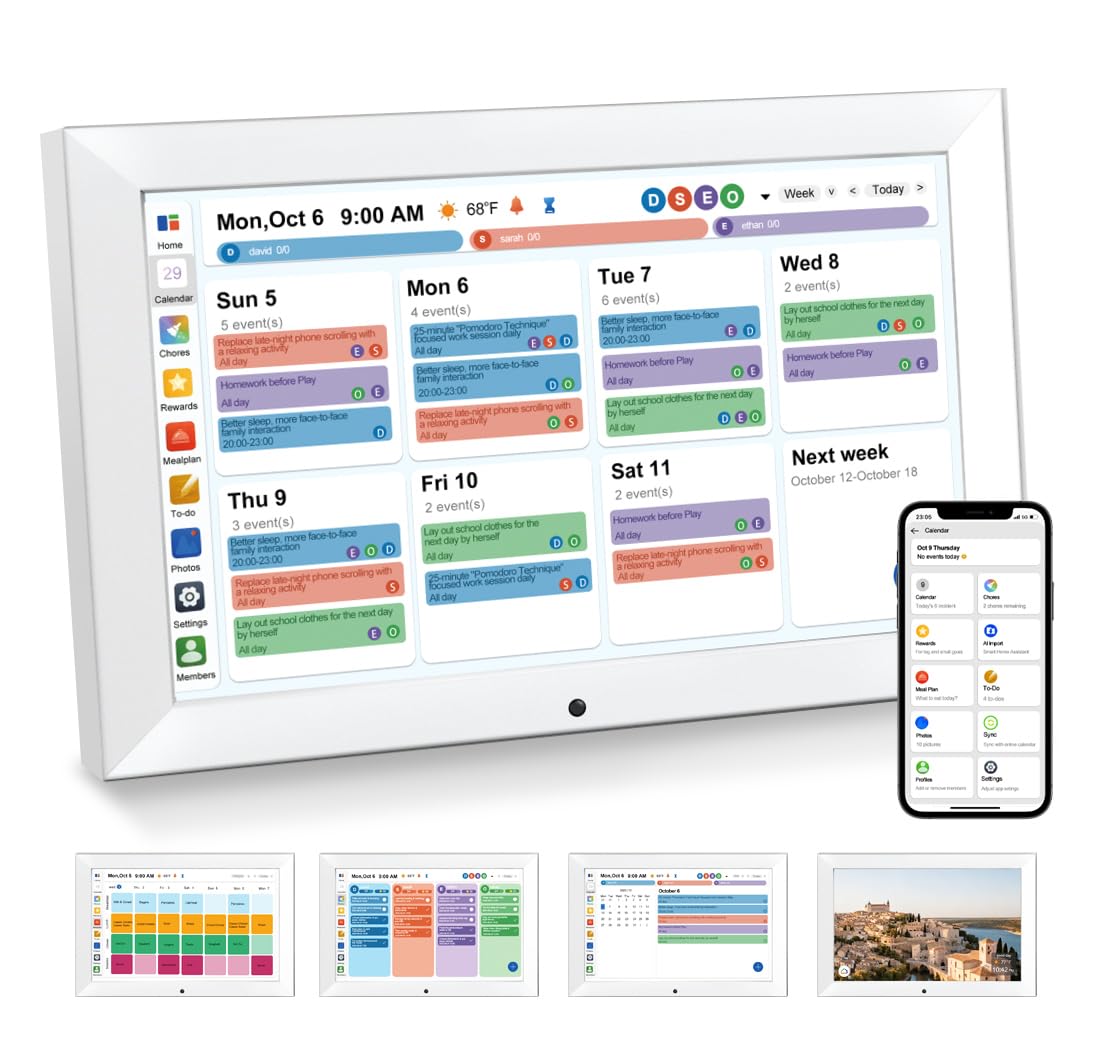 CAZOKASI Smart Digital Calendar