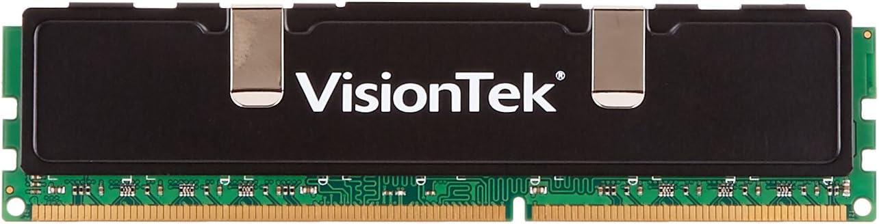 VisionTek 4GB DDR3 1333 MHz (PC3-10600) CL9 DIMM Low Profile Heat Spreader, Desktop Memory - 900385