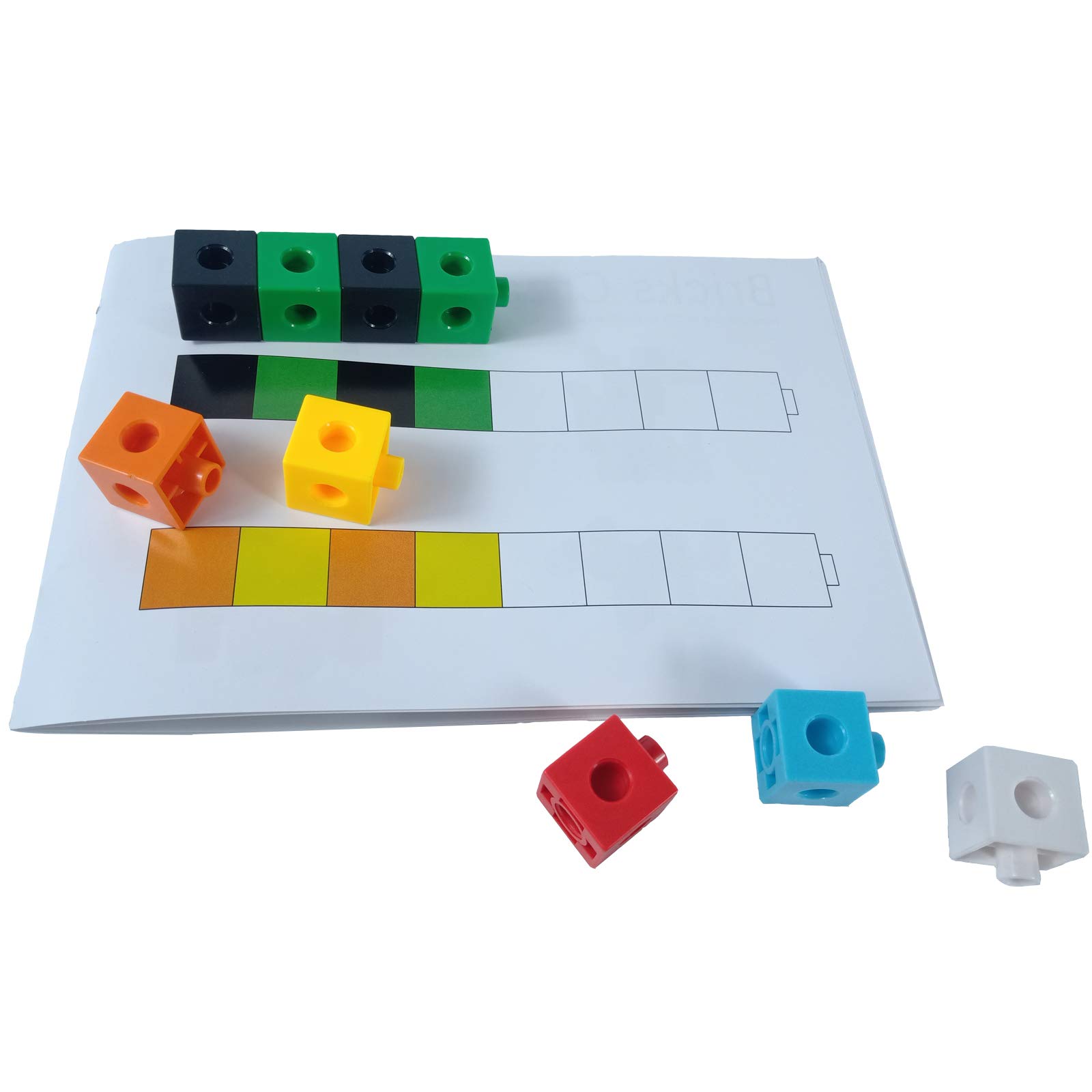 Unlimited Creation Cubes 100 Piece Snap Unit Cubes Centimeter Cube and