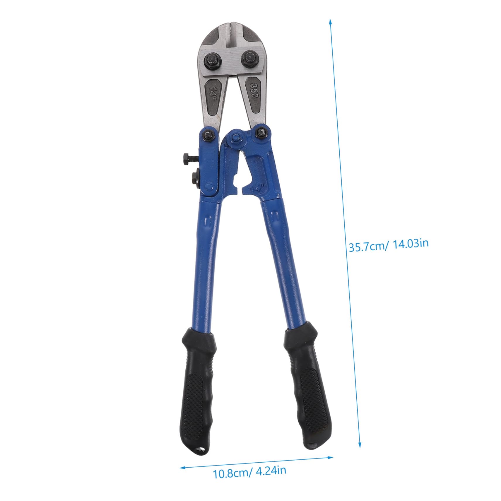 HOMOCONO 14 Inch Bolt Cutters Heavy Duty Mini Bolt Cutters for Cutting Wire Screw Steel Wire Sheet Metal