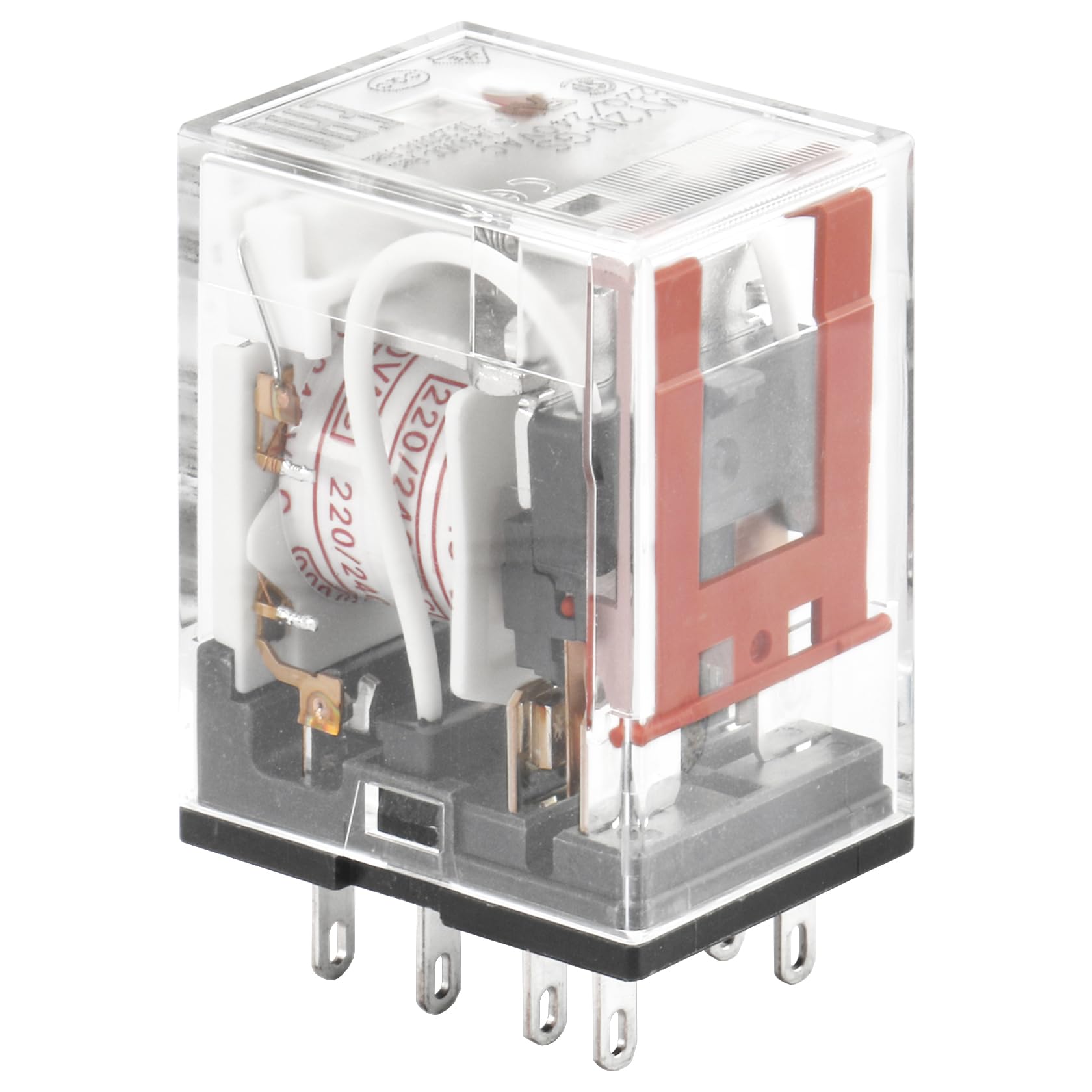 Heschen Relais à Usage Geréral MY2N-GS (MY2NJ) 12 VDC Bobine Indicateur