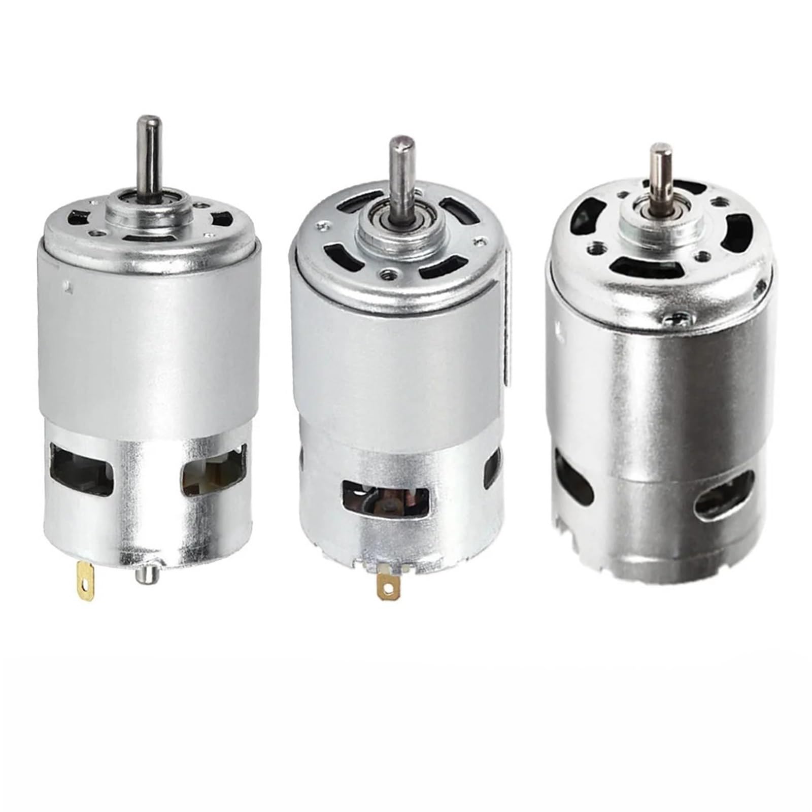 775 795 895 Gleichstrommotor 12–24 V, Hochgeschwindigkeitsmotoren mit großem Drehmoment, kugelgelagerte Lüfterblätter for DIY-Modellautos, kleine Bohrmaschinen, Elektro | 12V 795 6000rpm