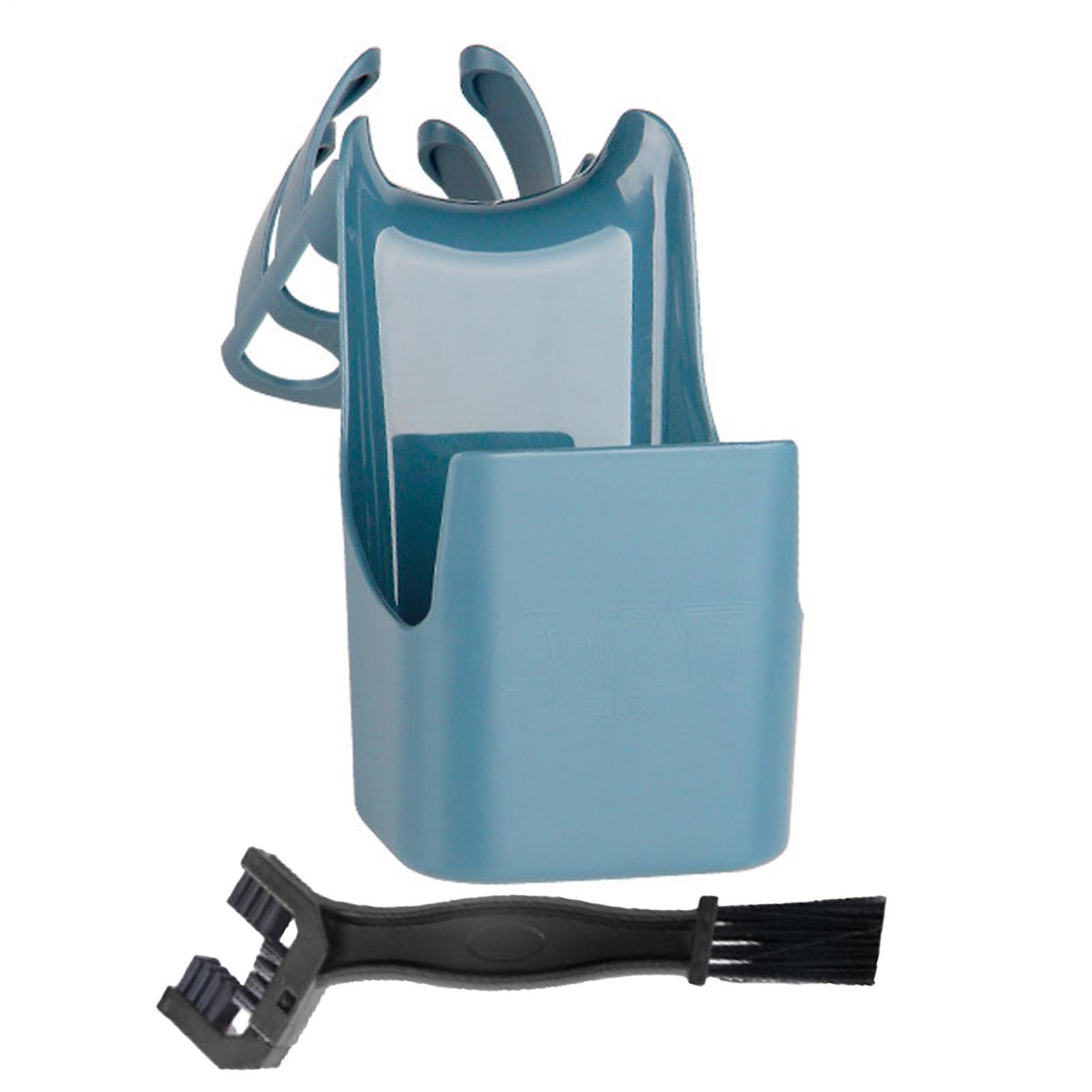 Motorcycle Chain Tool - Bicycle Chain Box, Chain Oil Container | Anti Spray Guard, Refillable Chain Lubricant Box Motorcycle Bicycle Chain Oil Storage Tool Box | Brush Chain Cleaning Oil Splash Proof