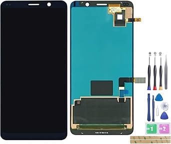 Jinyan LCD Screen for No-kia 9 PureView TA-1094 TA-1087 LCD Display + Outer Glass Touch Screen Digitizer Full Assembly Replacement Black
