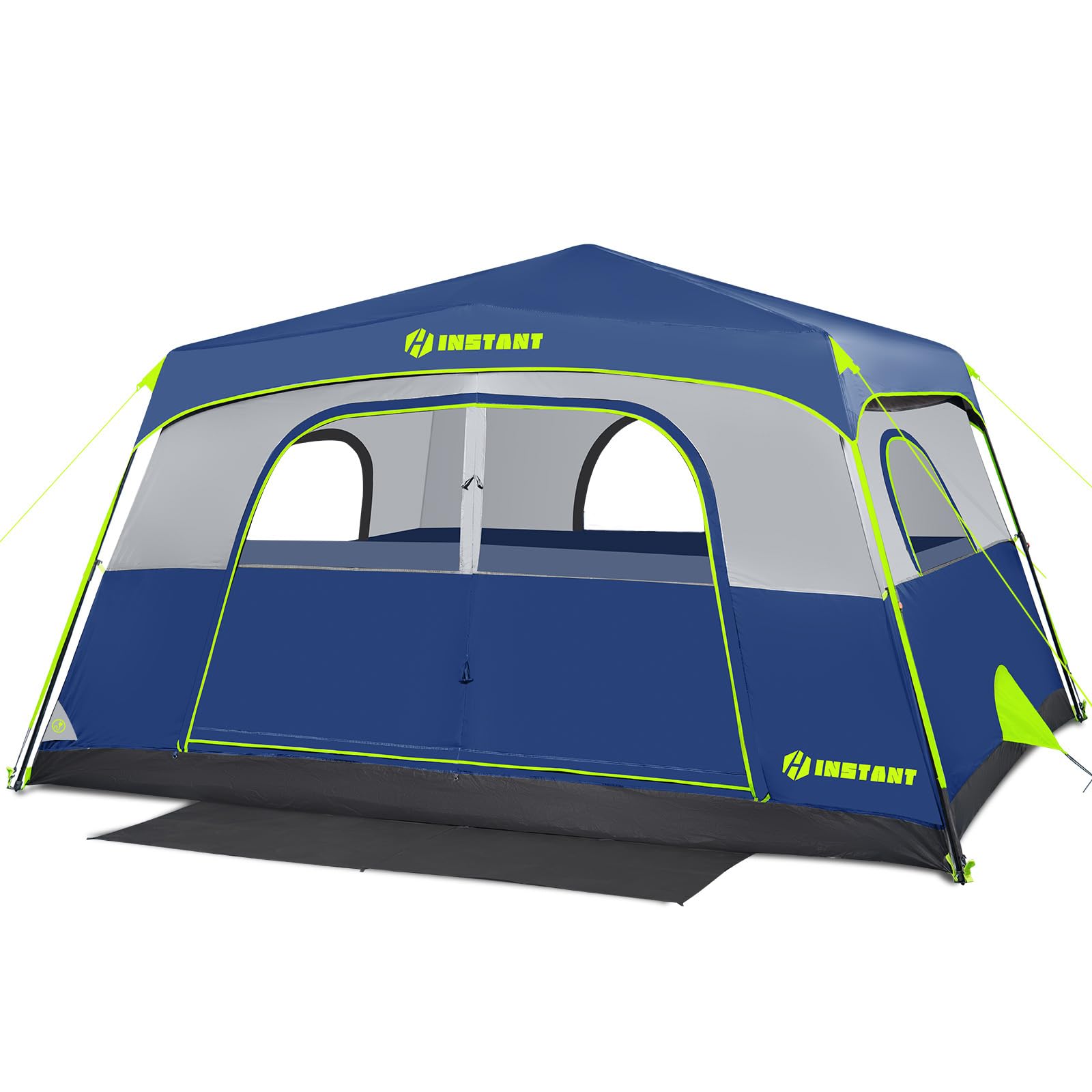 Photo 1 of ***DAMAGED - SEE NOTES/PICTURES*** HINSTANT 4/6/8/10 Person Instant Tent, Waterproof Pop Up Tents for Camping with Rainfly, 60 Seconds Easy Setup, Automatic Cabin Tent for Family Camping with Expandable Carry Bag & Upgraded Ventilation