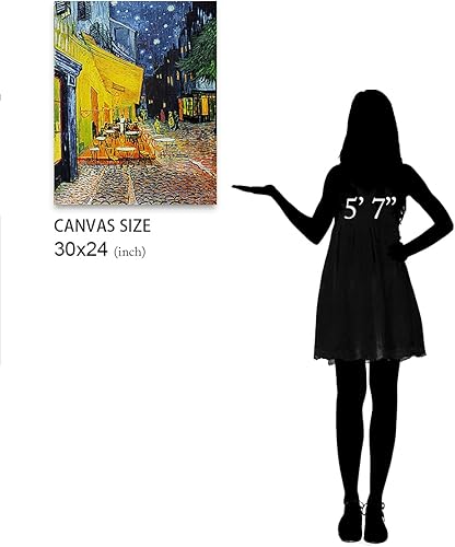 Vista 509 de DECORARTS - Almond Blossom Tree - Vincent Van Gogh Art Reproduction. Giclee Canvas Prints Wall Art for Home Decor 30x24