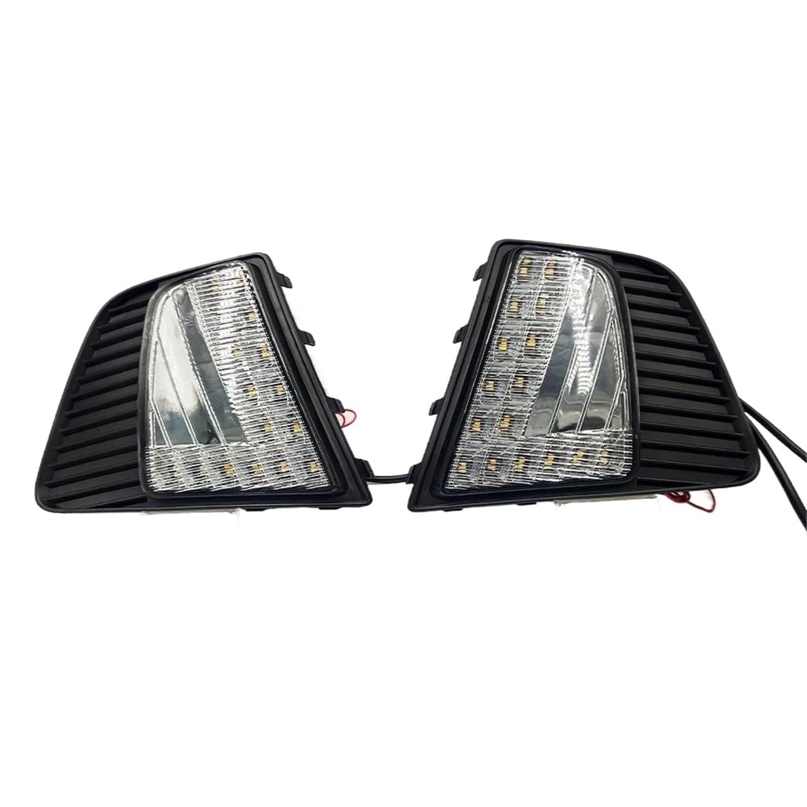 Luces Diurnas LED DRL Luces Antiniebla Intermitentes para Hyundai IX25 para Creta 2014 2015 2016 Lámpara Luz Antiniebla(Blanco)